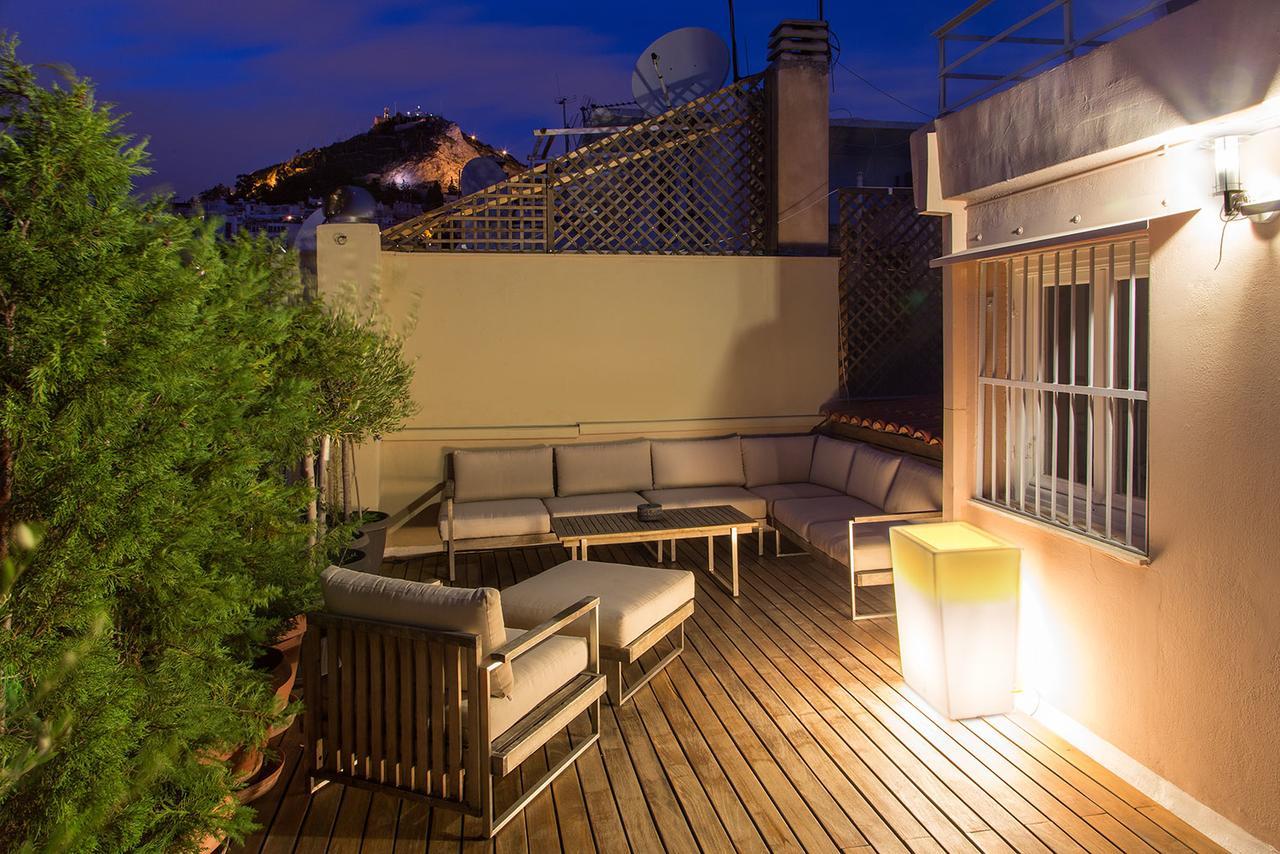 Beautiful Penthouse In Athens With Outside Jacuzzi Apartment Exterior photo